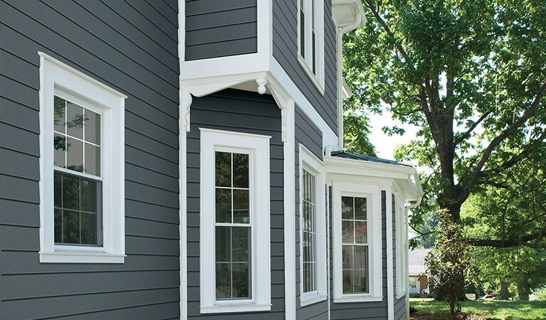 james hardie siding installed by a siding contractor in Highland Park